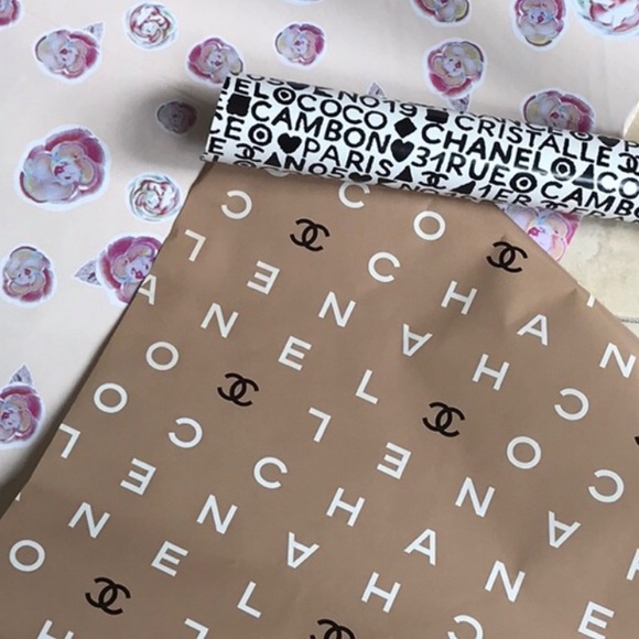 CHANEL Accessories Authentic Chanel Wrapping Paper 20 Per Foot